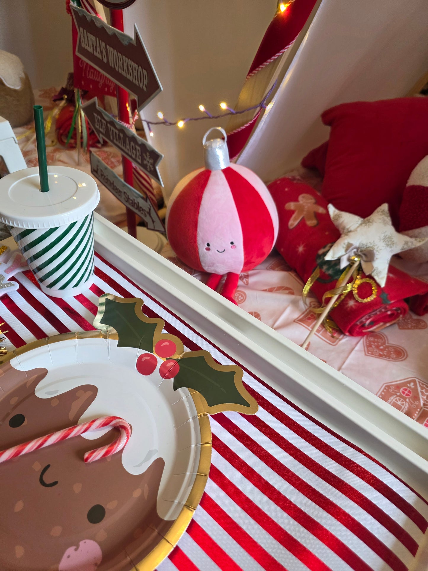 Magical Christmas Tepee sleepover party package
