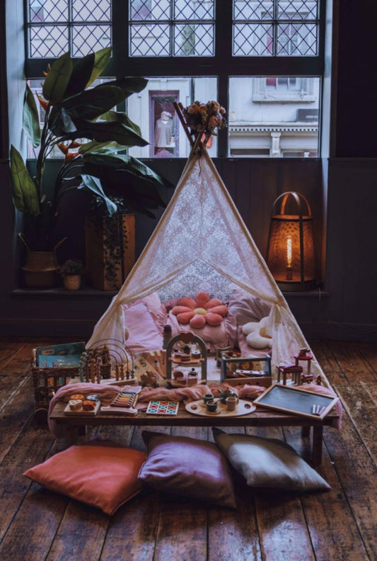 Children's Tepee Entertainment Corner for Party or Event Hire