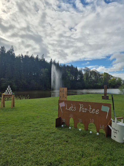 Gold Signage Entertainment Package for Wedding, Events & Party Hire