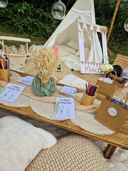 VIP Childrens Tepee Entertainment Corner Party, Wedding & Event Hire