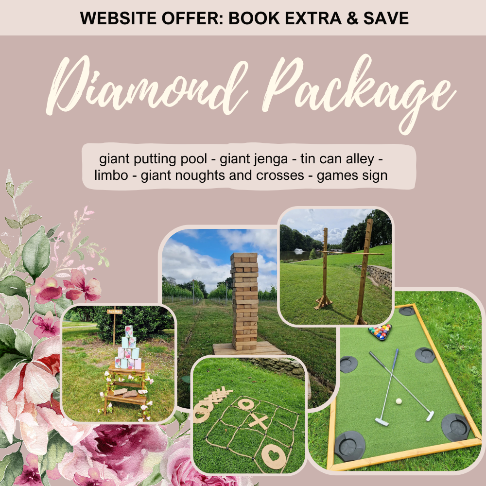 Giant Lawn Games - Diamond Package – Arthurs Cart