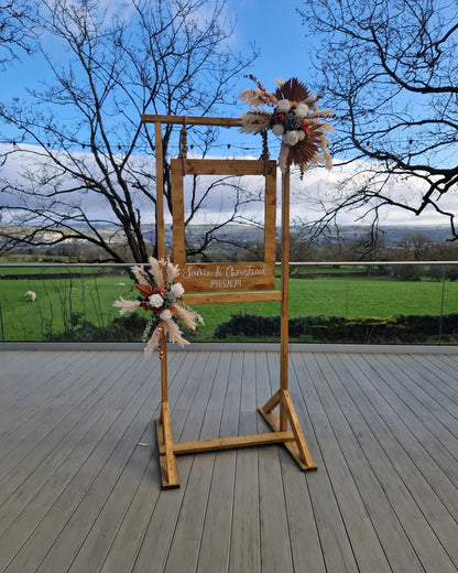 Giant Wooden Photo Prop Frame