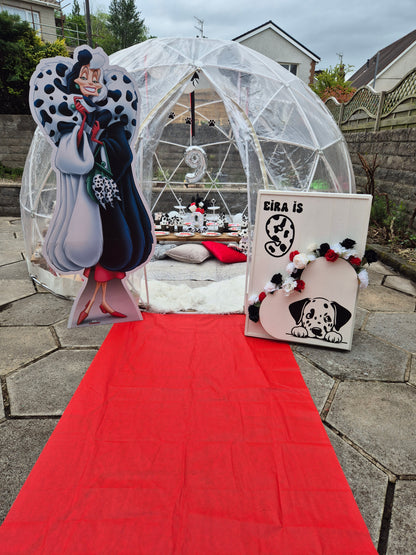 Luxury Igloo Geo-Dome Hire South Wales - Fully Dressed to your theme