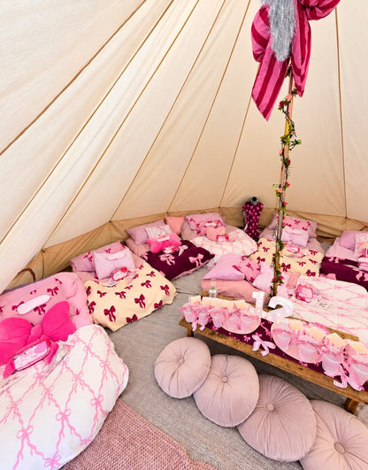 Luxury Bell Tent Sleepover Cinema Hire South Wales - Sleepover party