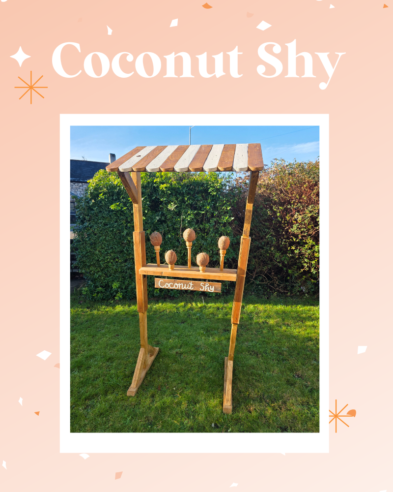 Coconut Shy Game For Event, Wedding & Party Hire