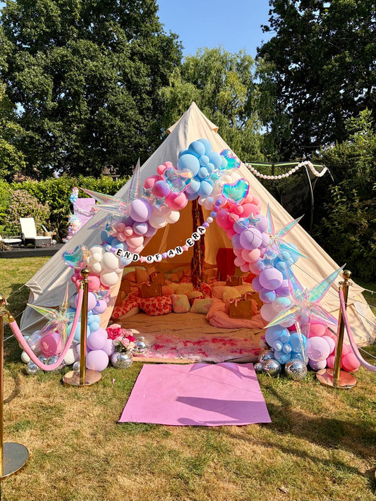 Luxury Bell Tent Sleepover Cinema Hire South Wales - Sleepover party