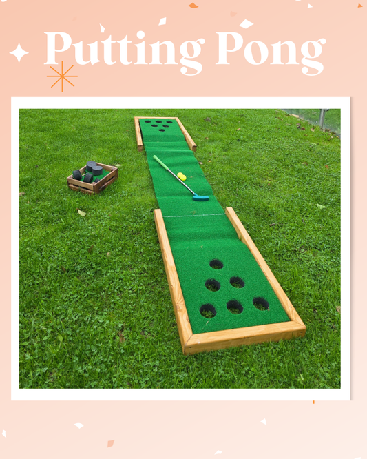 Giant Putting pong Game For Event, Wedding & Party Hire