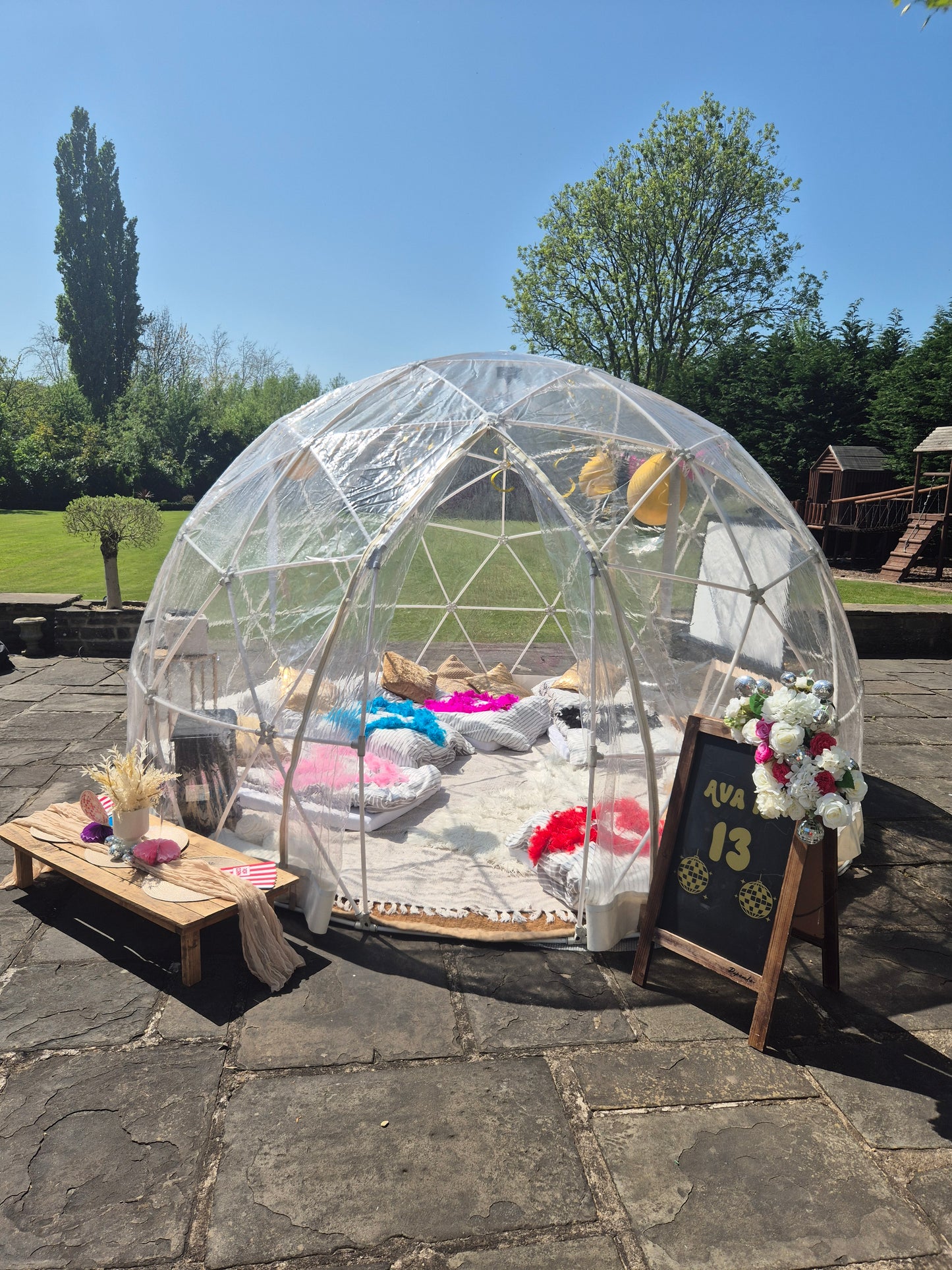 Luxury Igloo Geo-Dome Hire South Wales - Sleepover party