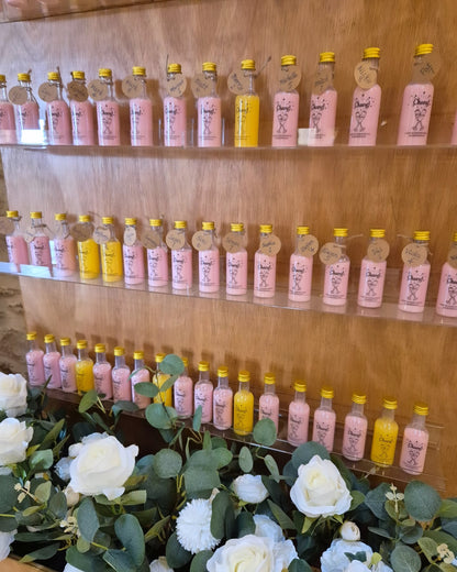 Seating Plan, Shot wall, Favour flower box wall