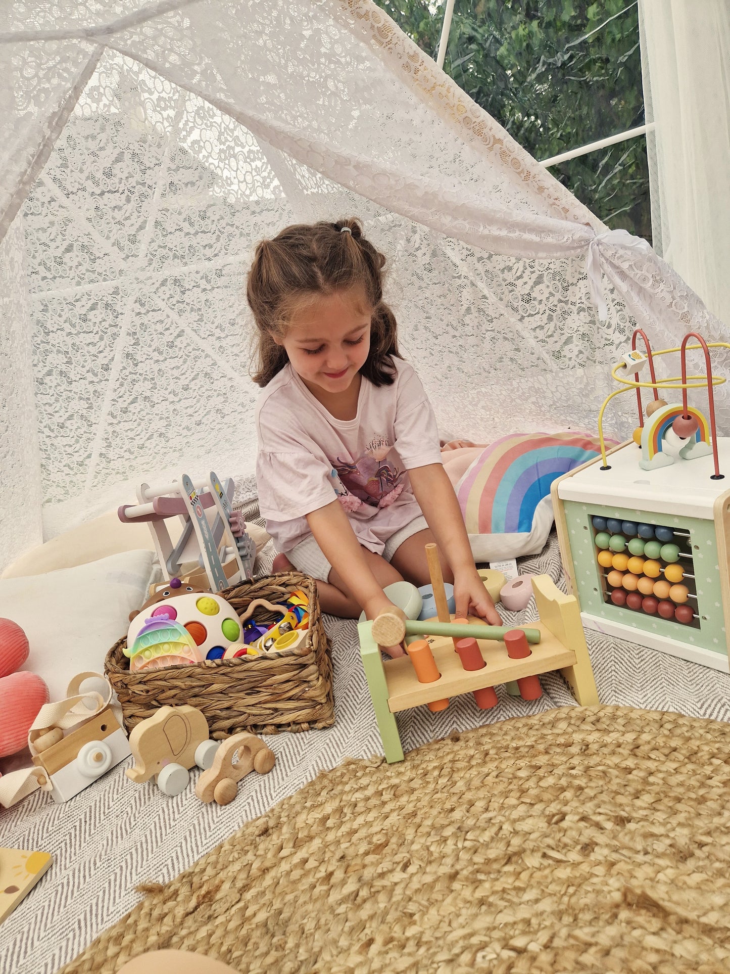 Luxury Igloo Geo-Dome Hire South Wales - Children's VIP sensory/tepee play dome