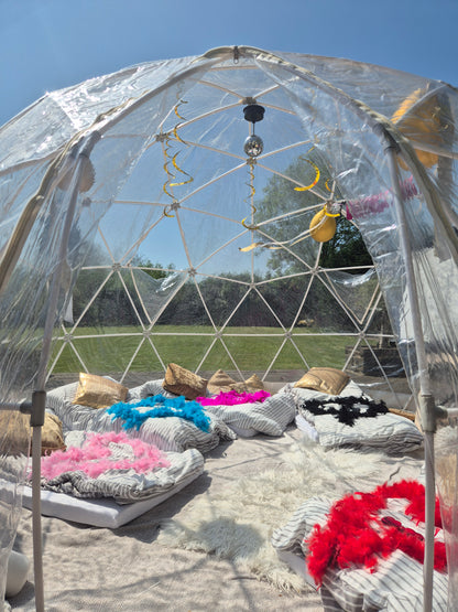 Luxury Igloo Geo-Dome Hire South Wales - Sleepover party