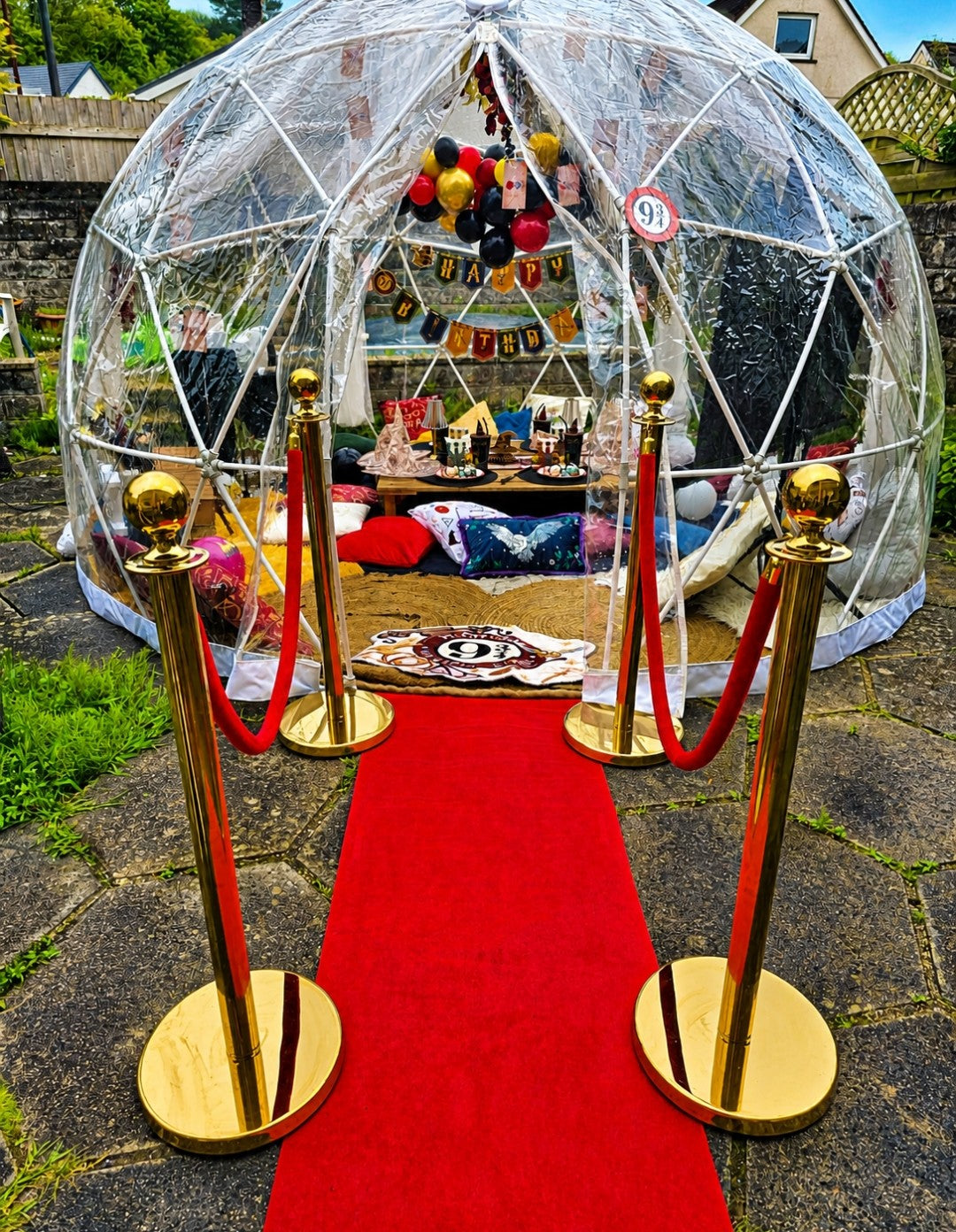 Harry Potter Luxury Igloo Geo-Dome Hire South Wales - Sleepover party