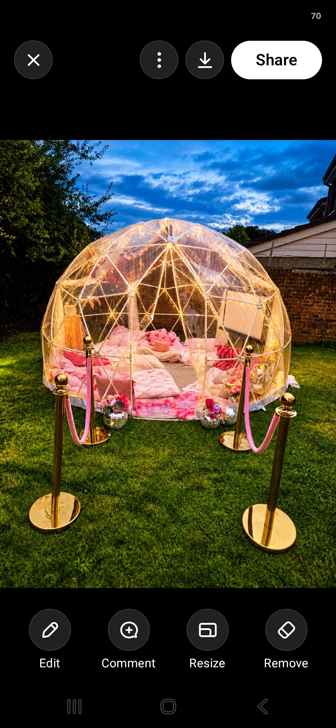 PLouise  Luxury Igloo Geo-Dome Hire South Wales - Sleepover party