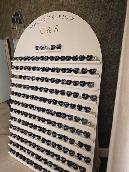 Sunglasses Wall - Wedding, Party Event Hire