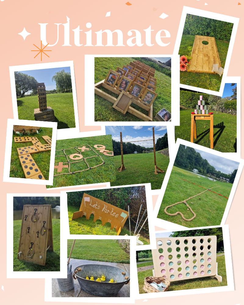 The Ultimate Games Package for Wedding, Events & Party Hire