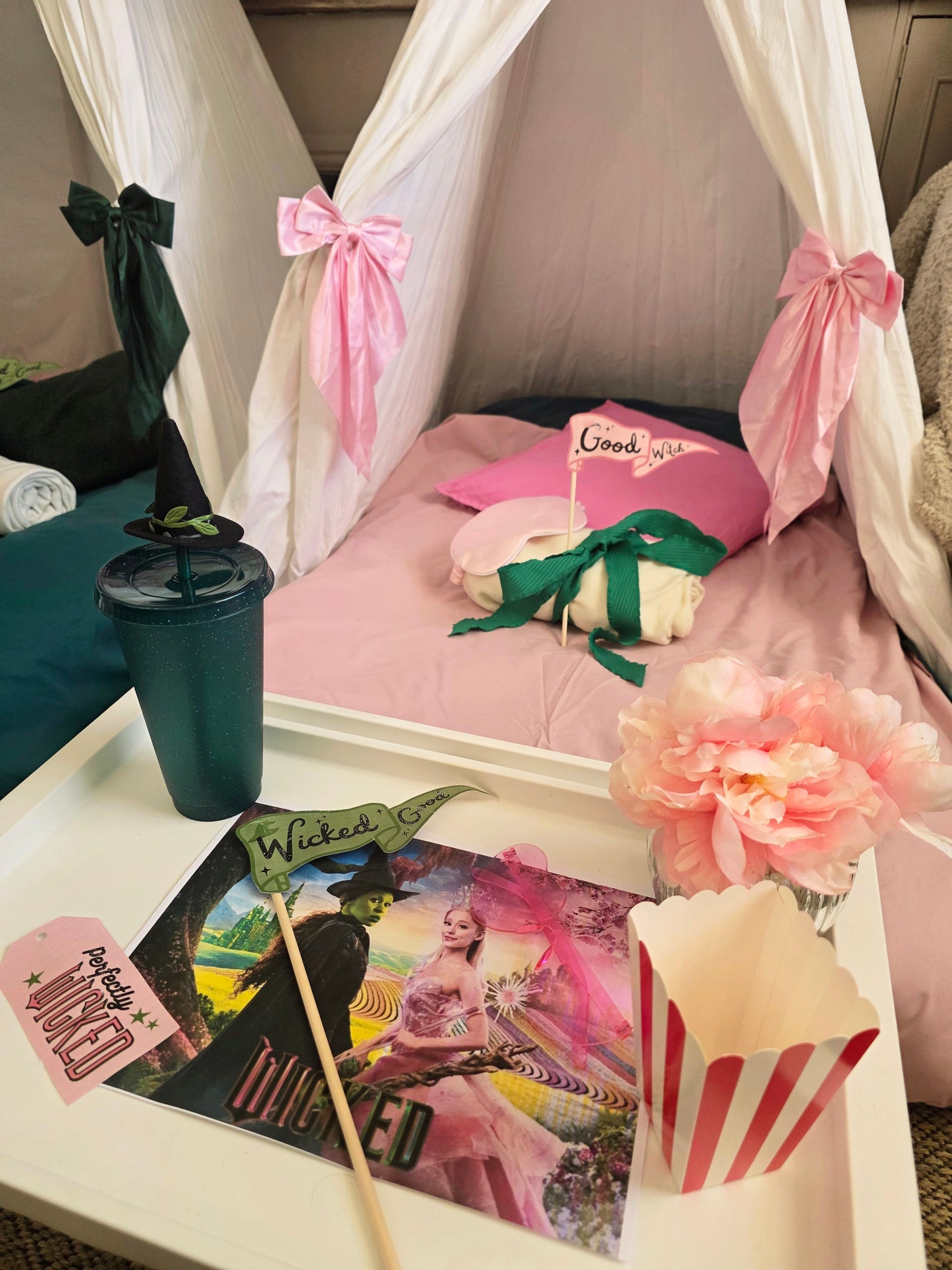 WICKED theme Indoor Tepee sleepover party package