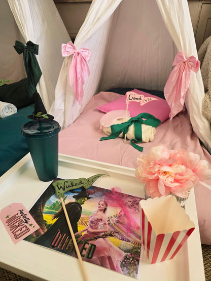WICKED theme Indoor Tepee sleepover party package