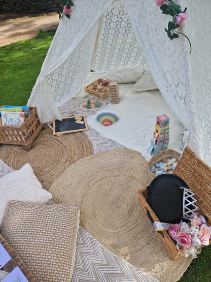 VIP Childrens Tepee Entertainment Corner Party, Wedding & Event Hire