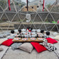 Luxury Igloo Geo-Dome Hire South Wales - Fully Dressed to your theme