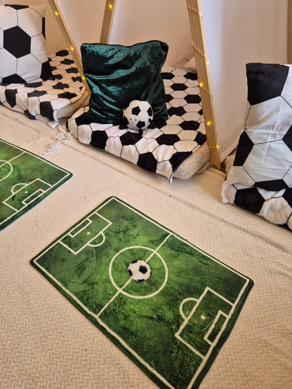 Football mad indoor Tepee sleepover party package