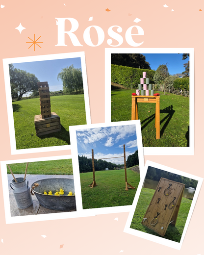 Giant Lawn Games - Rose Package