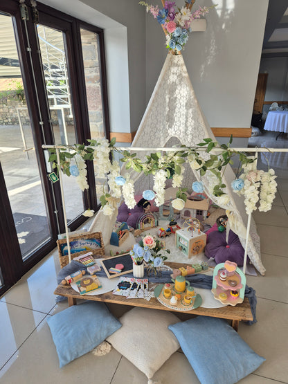 VIP Childrens Tepee Entertainment Corner Party, Wedding & Event Hire