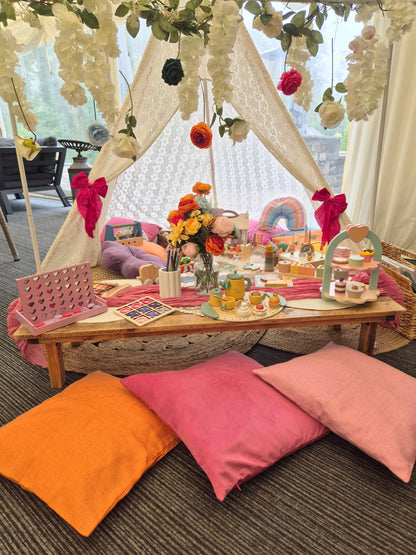 VIP Childrens Tepee Entertainment Corner Party, Wedding & Event Hire