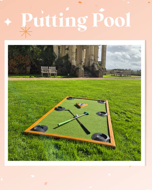 Giant Putting Pool Game For Event, Wedding & Party Hire