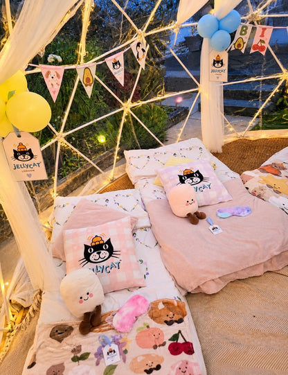 JellyCat Luxury Igloo Geo-Dome Hire South Wales - Sleepover party