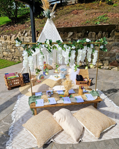VIP Childrens Tepee Entertainment Corner Party, Wedding & Event Hire