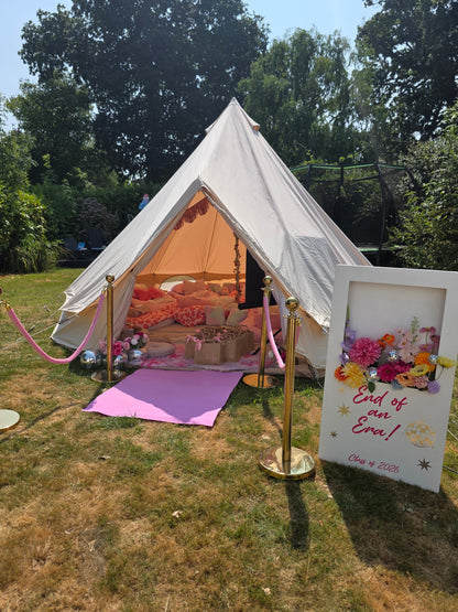 Luxury Bell Tent Sleepover Cinema Hire South Wales - Sleepover party