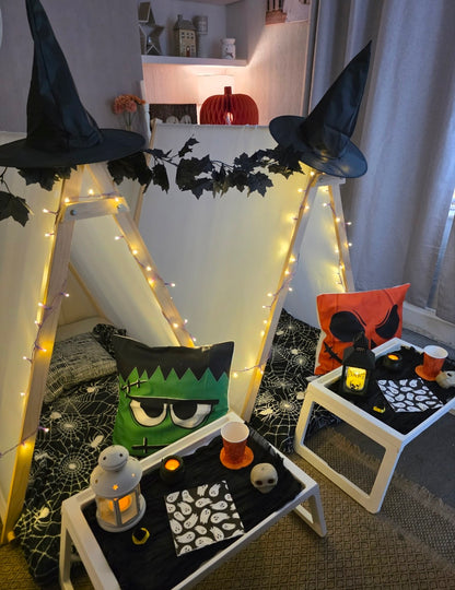 Spooky nights Indoor Tepee sleepover party package