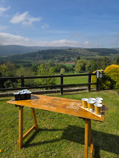 Beer pong table Game For Event, Wedding & Party Hire