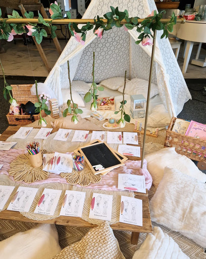 VIP Childrens Tepee Entertainment Corner Party, Wedding & Event Hire