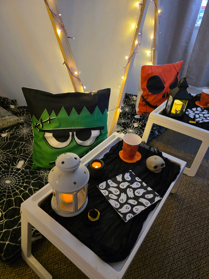 Indoor Spooky Halloween Tepee sleepover party package