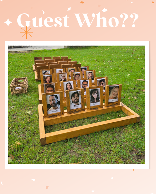 Guest Who - Giant Guess Who Personalised Game Event, Wedding & Party Hire
