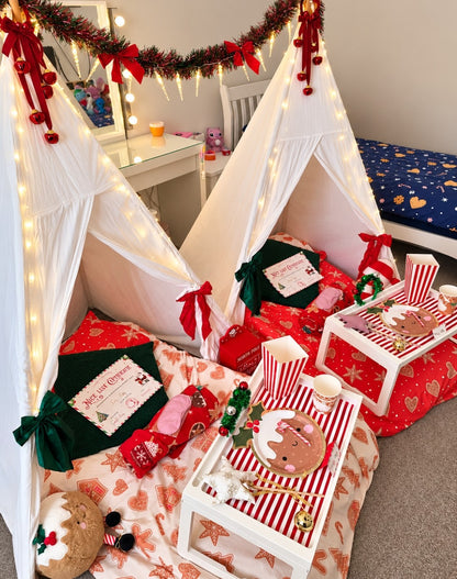 Magical Christmas Tepee sleepover party package