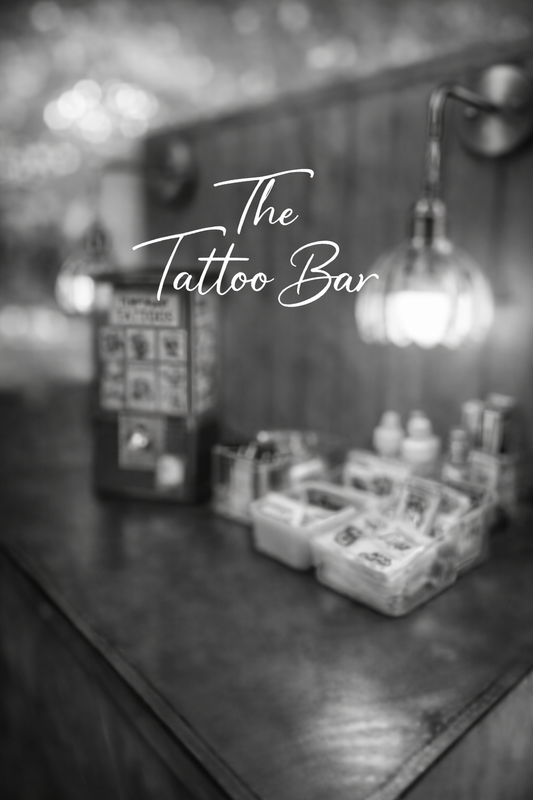 Tattoo bar, Diy temporary tattoo bar- Wedding, Party Event Hire