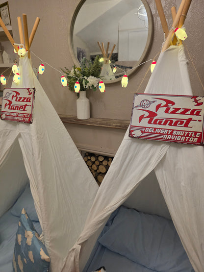 ToyStory theme Indoor Tepee sleepover party package