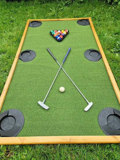 Giant Putting Pool Game For Event, Wedding & Party Hire