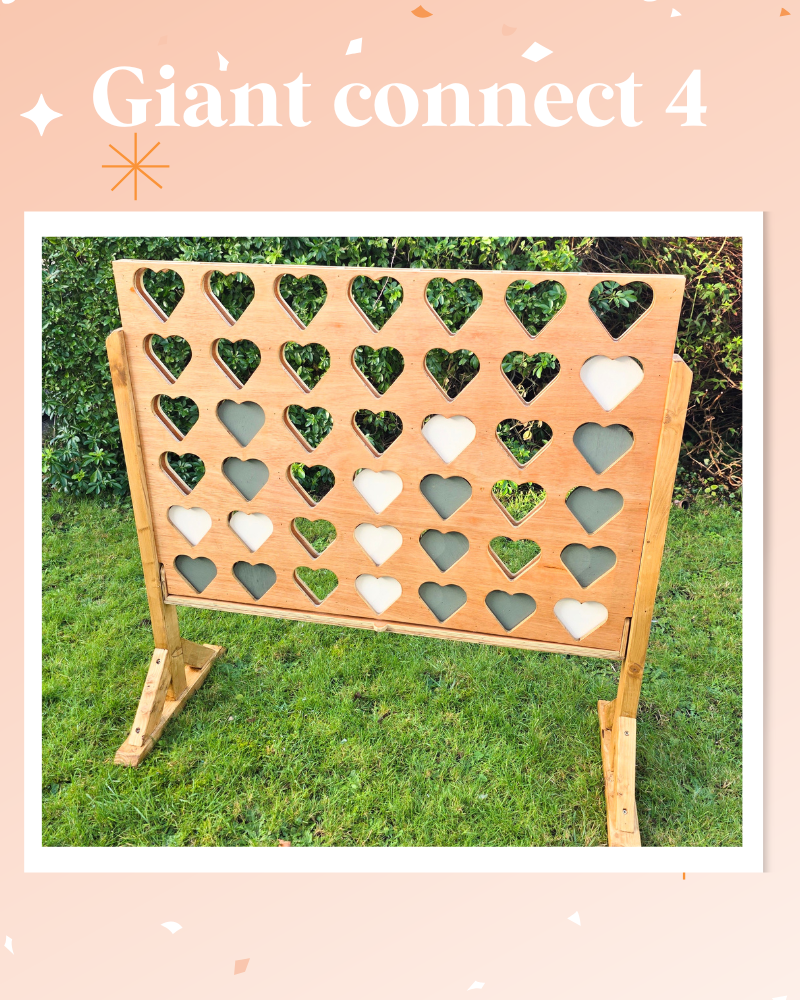 Giant connect 4 Game For Event, Wedding & Party Hire