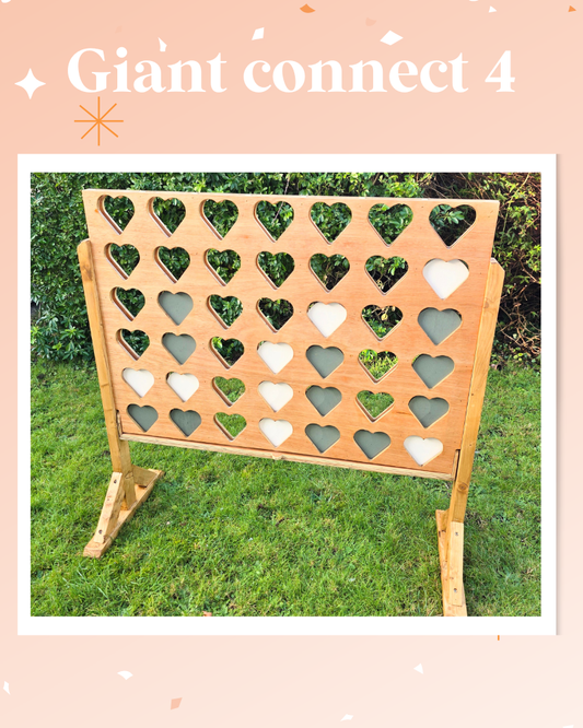 Giant connect 4 Game For Event, Wedding & Party Hire