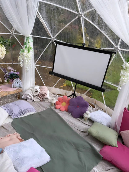 Enchanted forest Luxury Igloo Geo-Dome Hire South Wales - Sleepover party