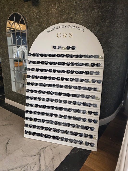 Sunglasses Wall - Wedding, Party Event Hire