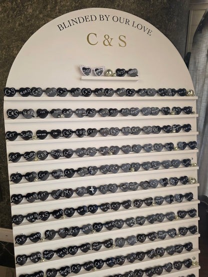 Sunglasses Wall - Wedding, Party Event Hire