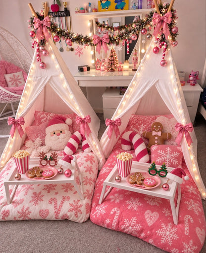 Magical Christmas Tepee sleepover party package