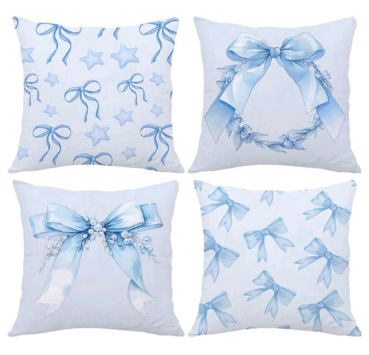 Blue bow theme Indoor Tepee sleepover party package