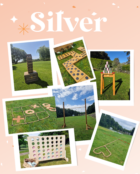 Giant lawn games - Silver package