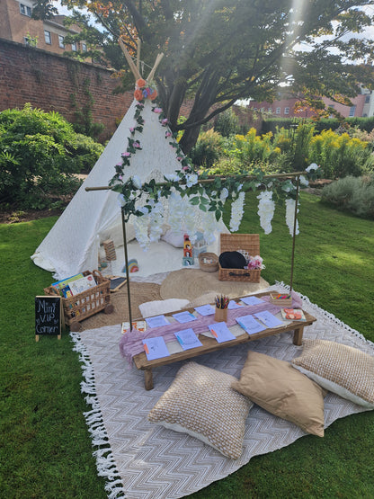 VIP Childrens Tepee Entertainment Corner Party, Wedding & Event Hire